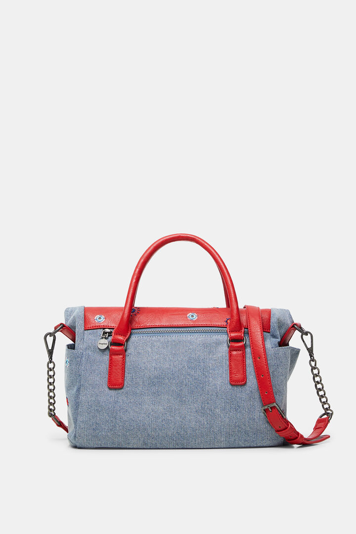 Bolso de mano algodón bordado | Desigual