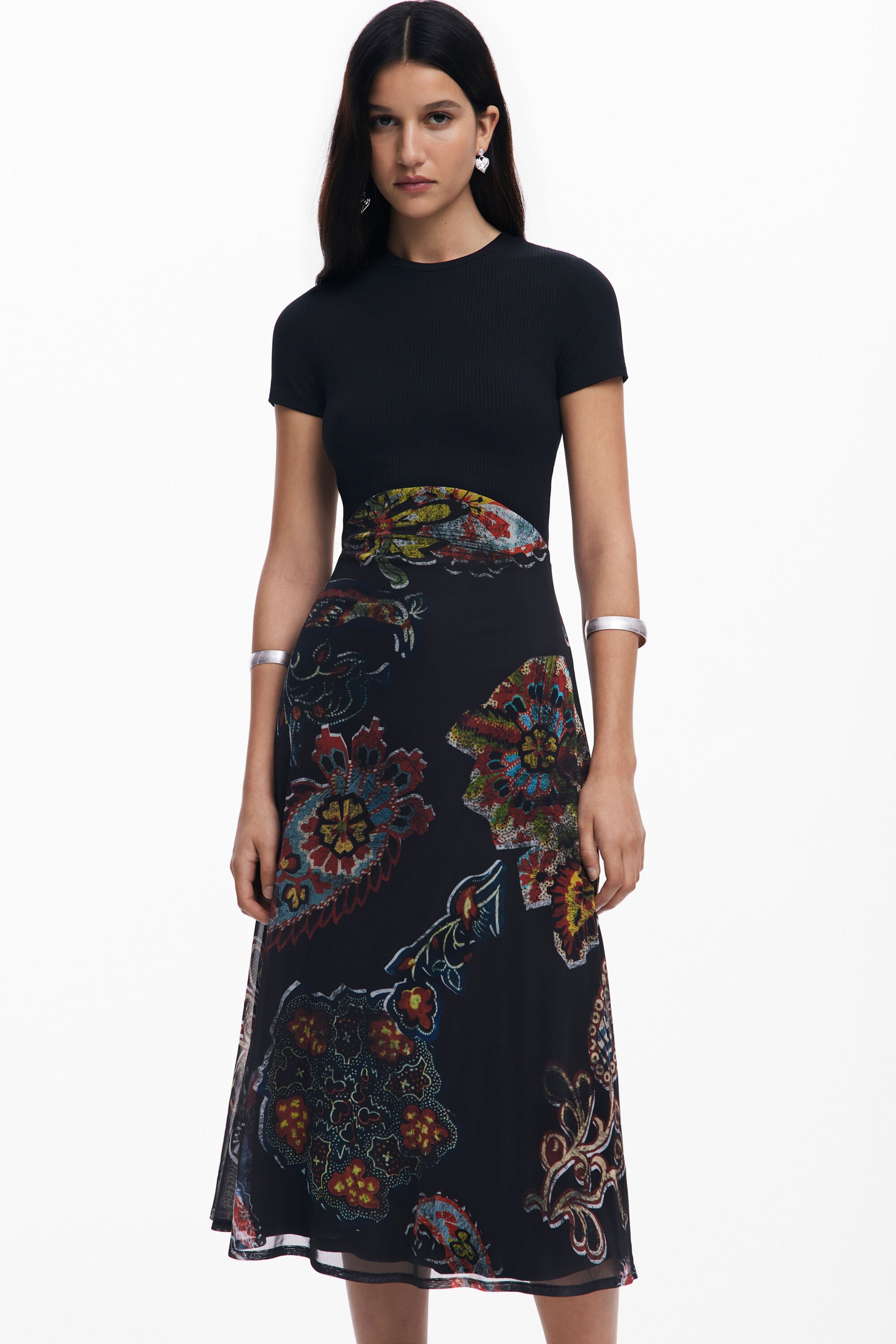 期間限定SALE！Desigual チェスターコート 黒 女性のジャケットとコート | Desigual