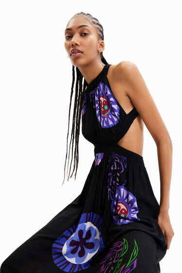 M. Christian Lacroix cut-out midi dress | Desigual