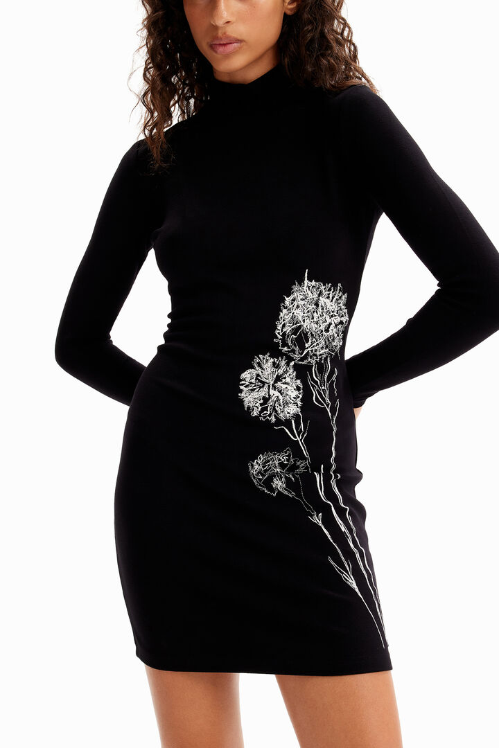 Vestit mini brodat M. Christian Lacroix de dona I Desigual.com | Desigual
