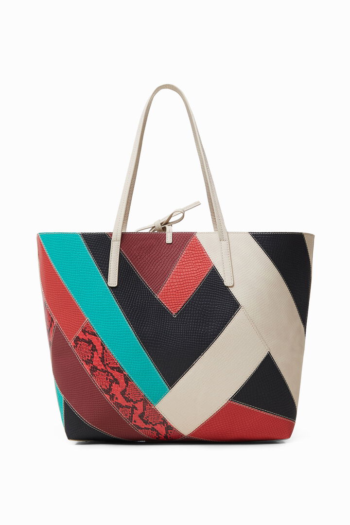 Sac shopping bag patch 2 en 1 | Desigual