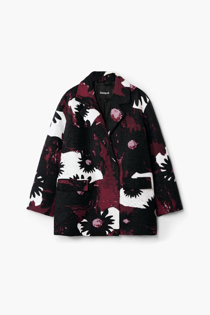 Floral coat M. Christian Lacroix | Desigual
