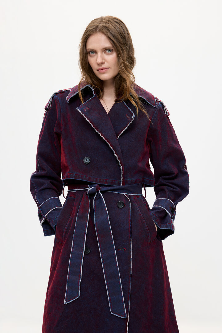 Trench coat 100% algod&atilde;o