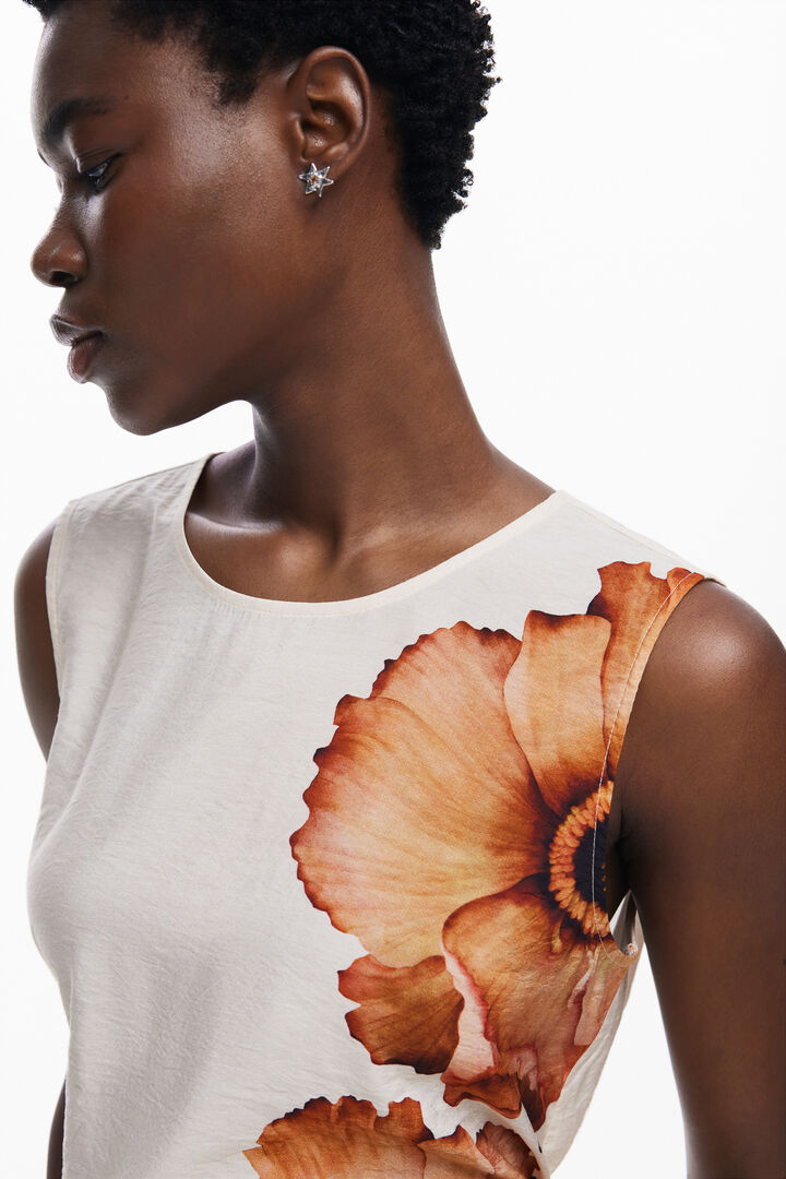 Blusa flor | Desigual