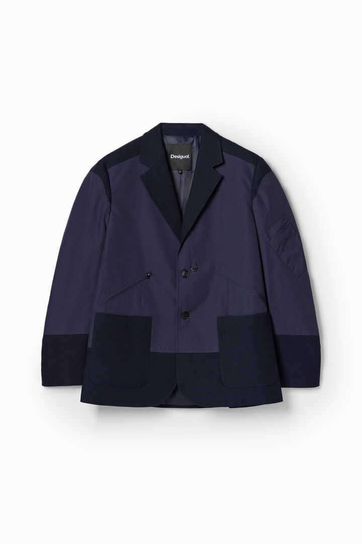 Hybrid pockets blazer