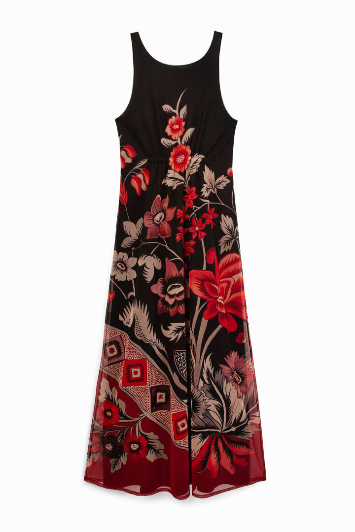 Vestido sin mangas escote espalda | Desigual