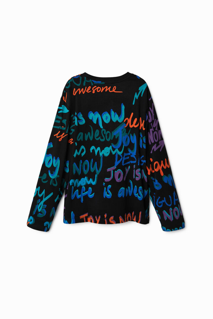 Tričko s nápisom handmade | Desigual