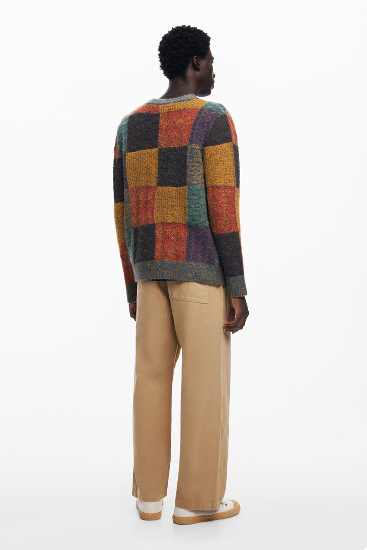 Checked cardigan | Desigual