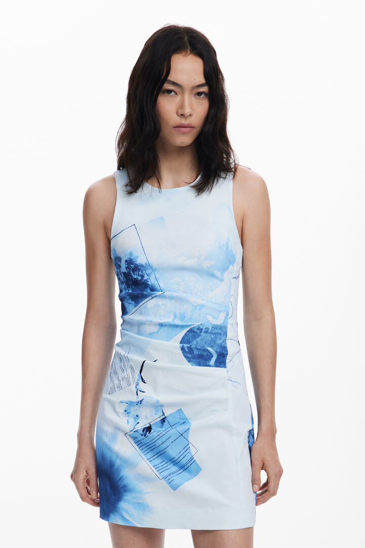 Collage short dress | Desigual