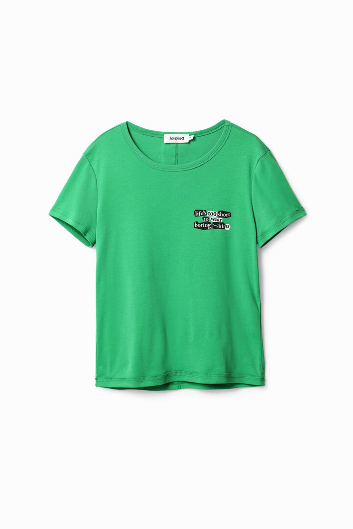 Collage message T-shirt