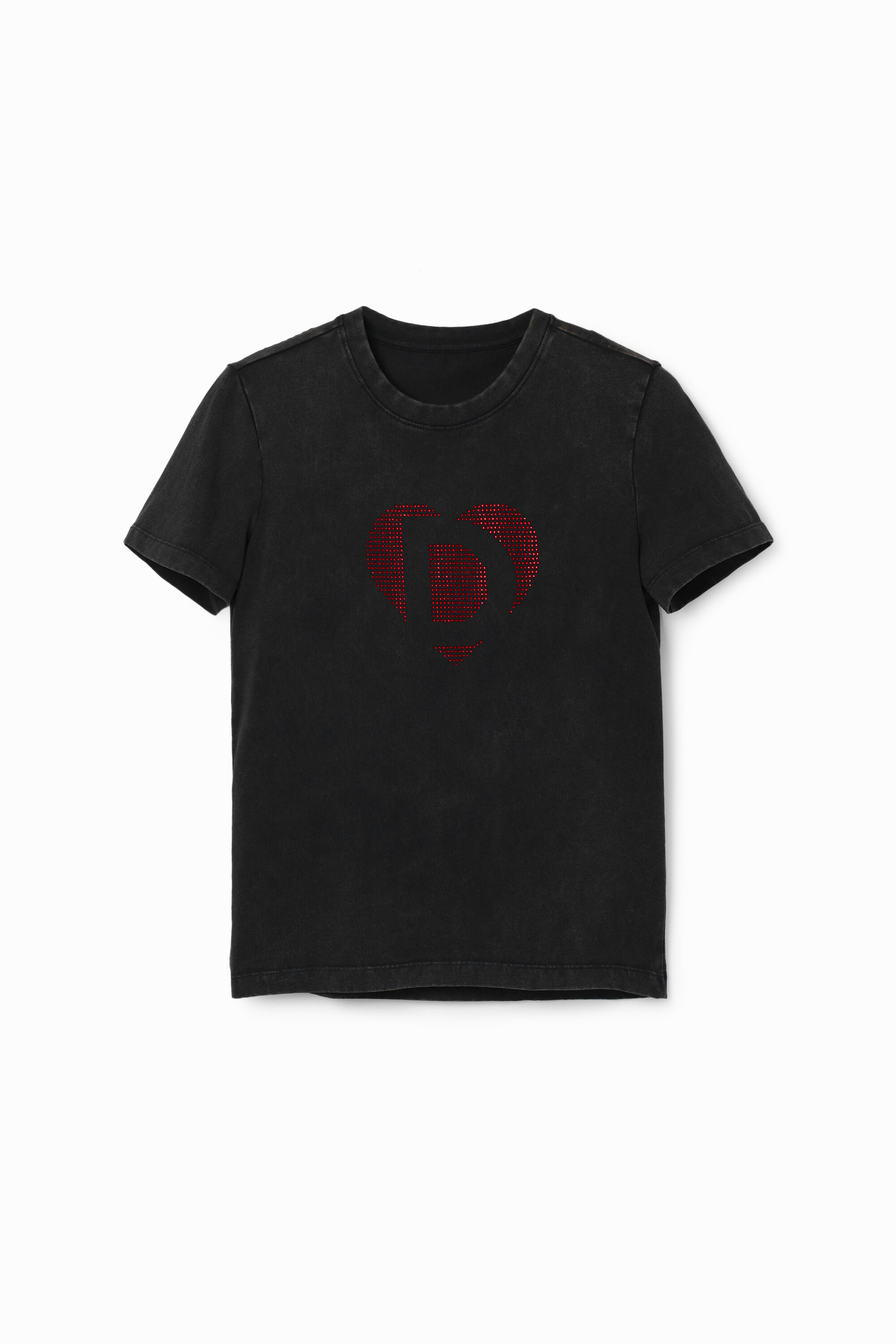 Camiseta imagotipo strass