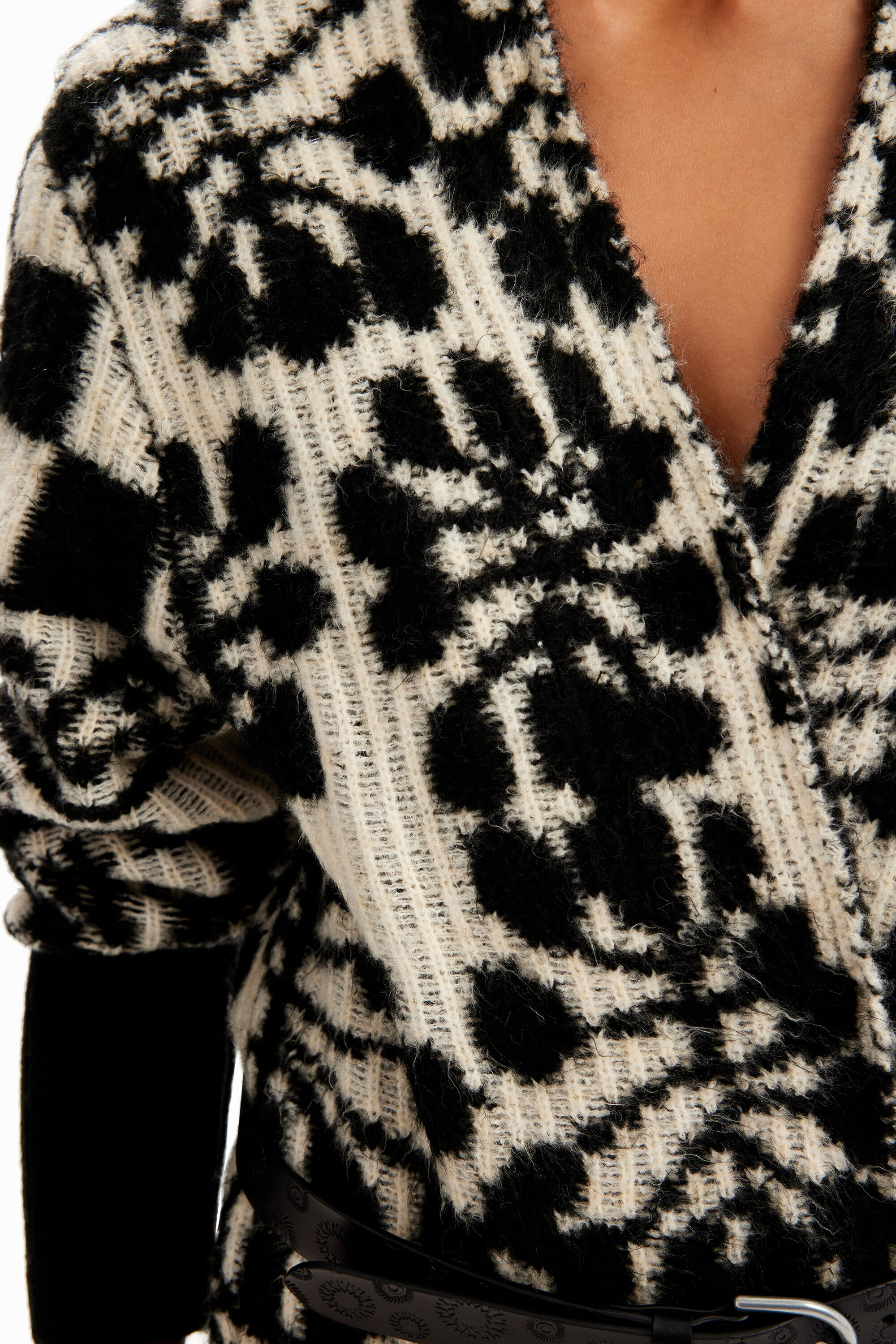 Women's M. Christian Lacroix oversize long cardigan I Desigual.com