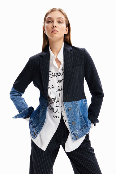 Hybrider Denim-Blazer | Desigual