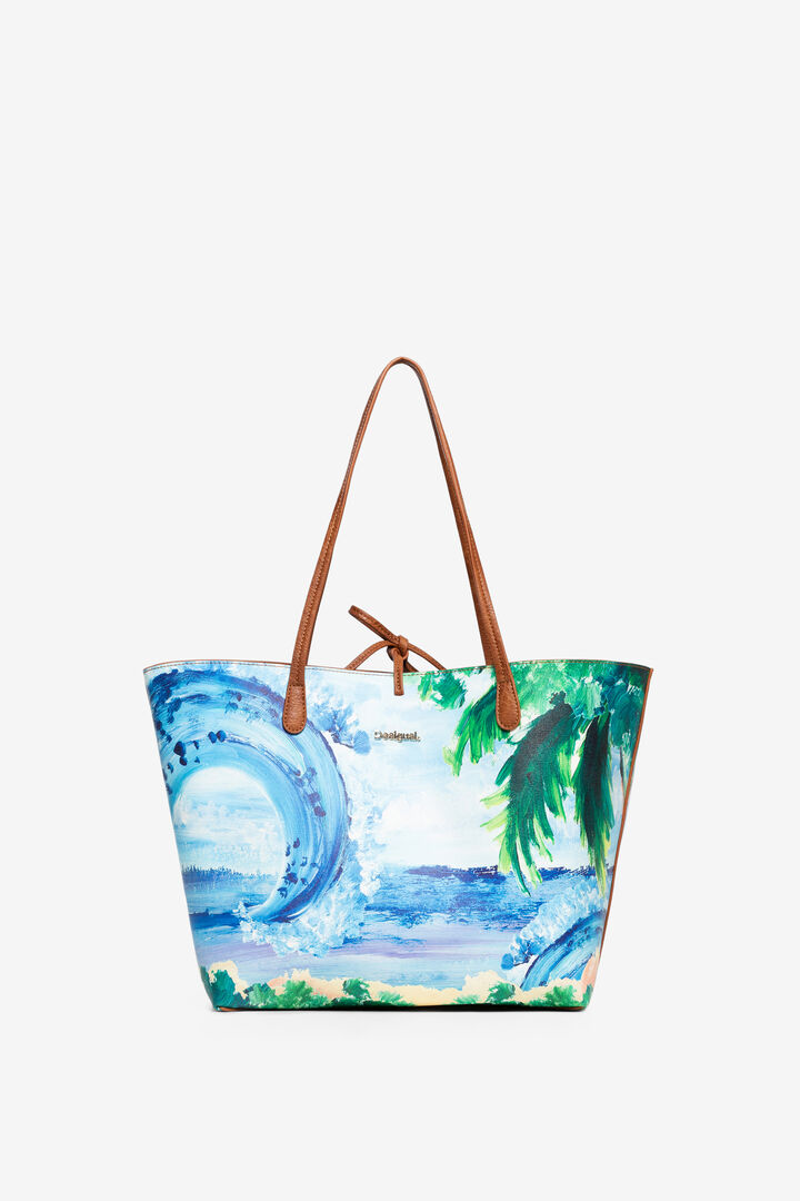 Reversible Tropical Bag Capri | Desigual