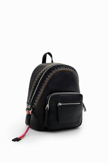 Small embroidered backpack | Desigual