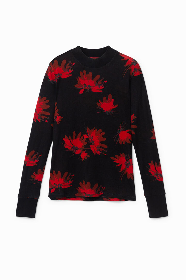 Camiseta manga larga floral | Desigual
