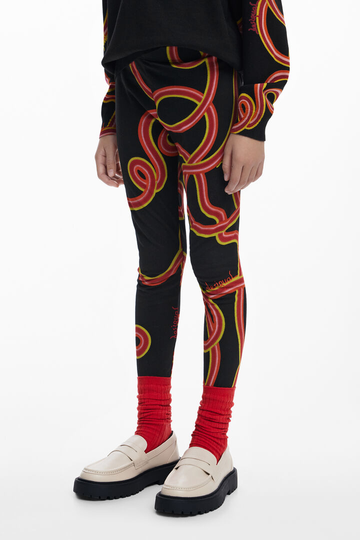 Serpentine leggings | Desigual