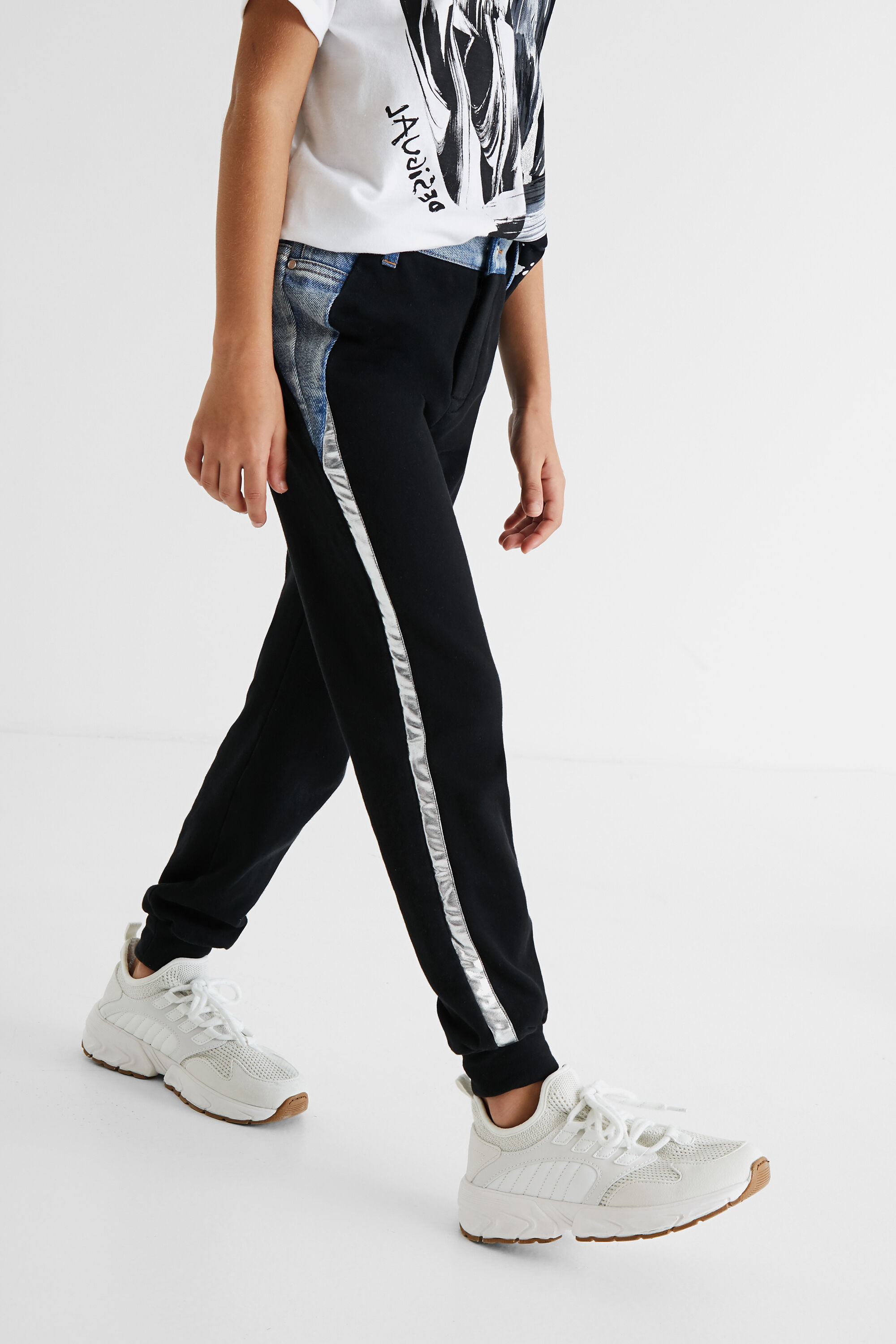 Pantalon hot sale matiere jogging