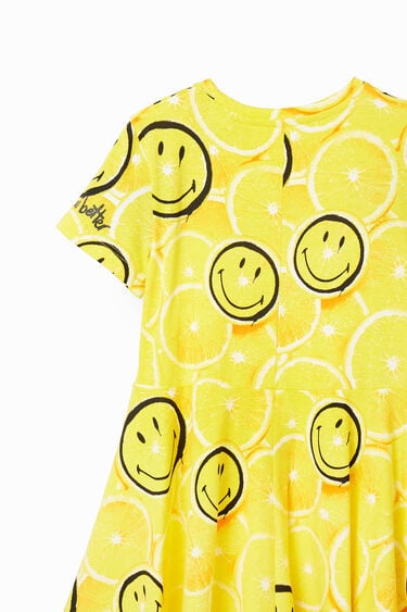Smiley® lemon dress | Desigual