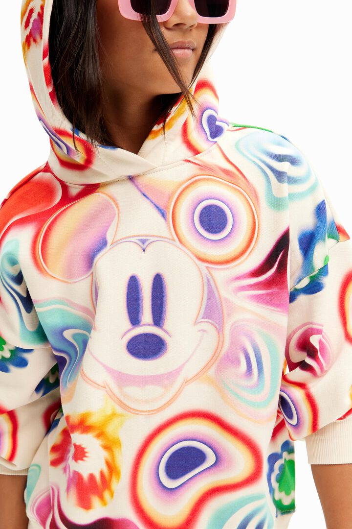 Oversize Mickey Mouse hoodie | Desigual