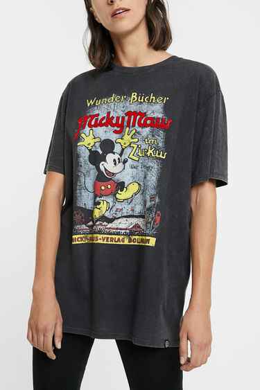 Mickey Mouse Oversize T Shirt Desigual Com
