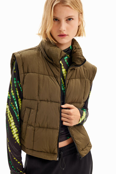 Abrigo padded desmontable | Desigual