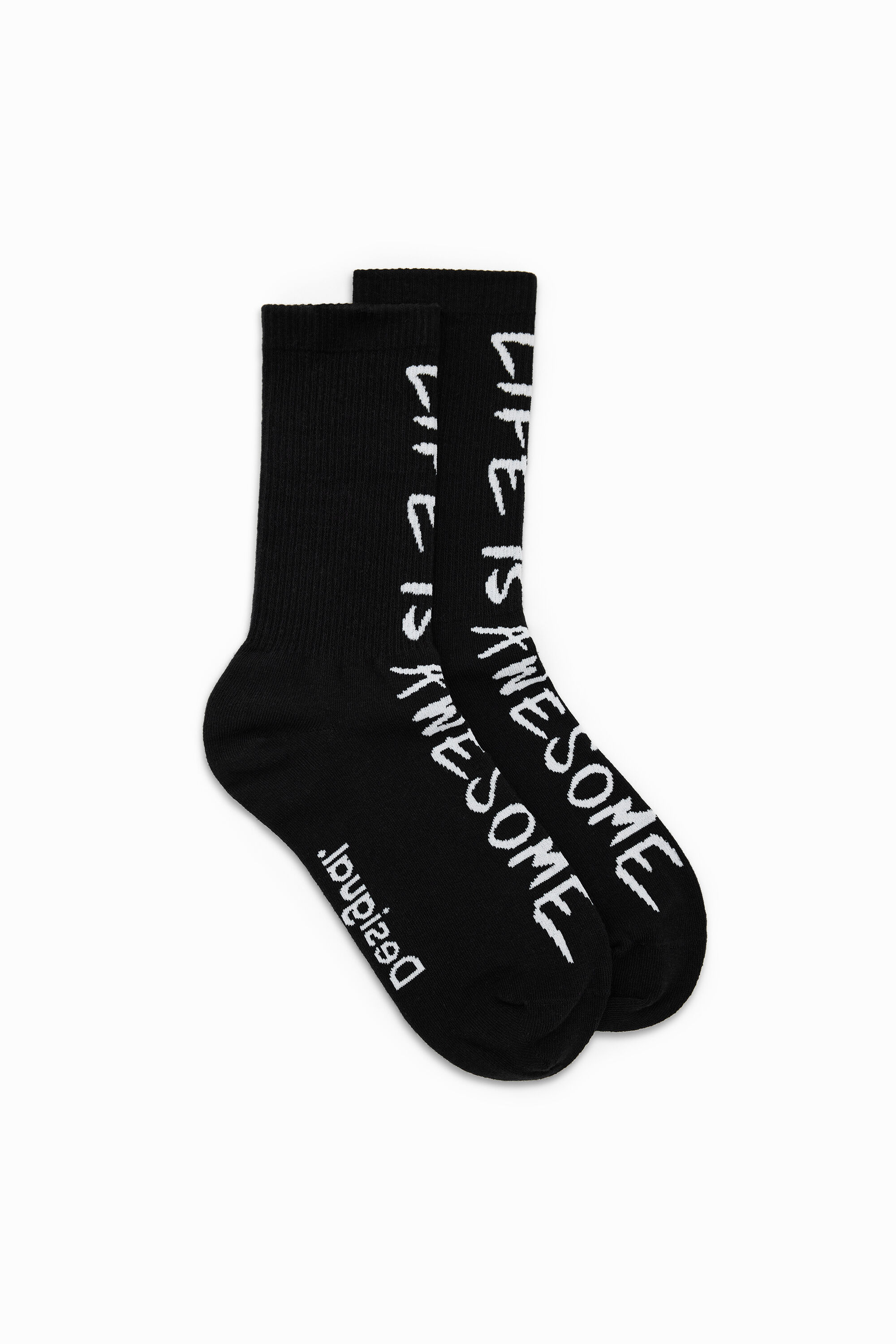 Chaussette message on sale
