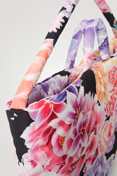 Floral oversized handbag | Desigual