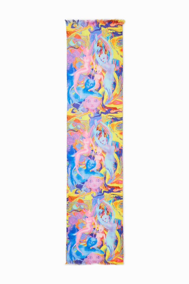 María Escoté spirits scarf