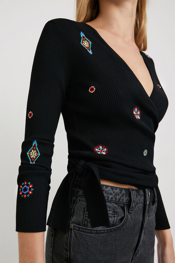 Jersey punto anudado | Desigual