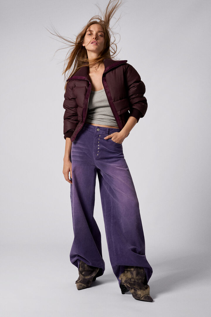 Corduroy long pants