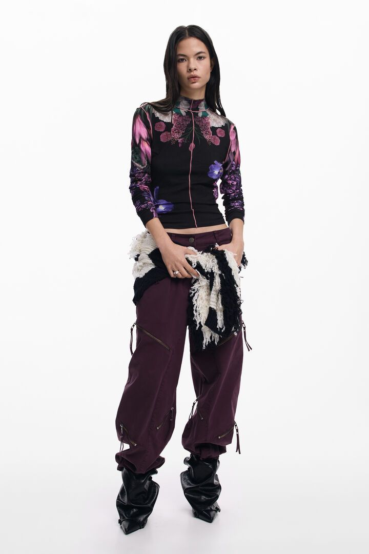 Mirror flowers T-shirt | Desigual