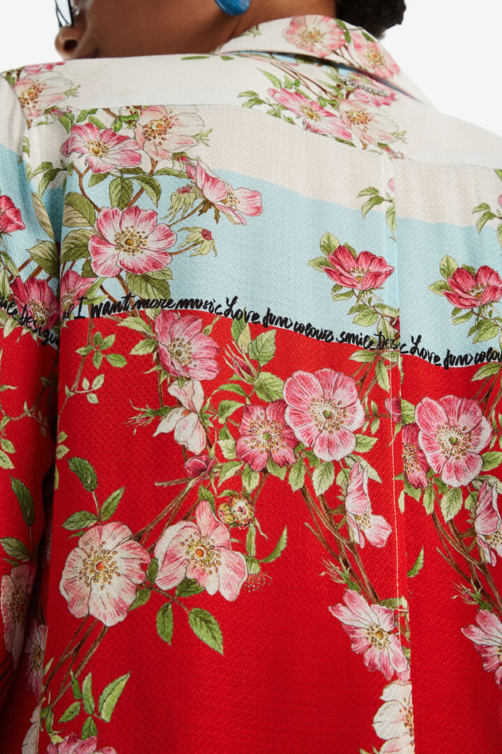 Chemise longue asymétrique | Desigual
