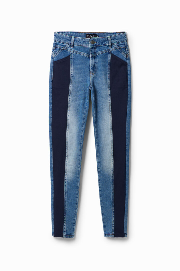 Vaqueros slim franja | Desigual