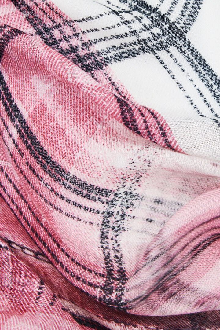 Grunge rectangular scarf | Desigual