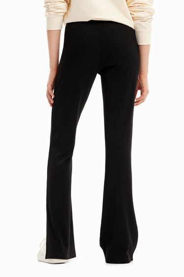 Pantalons flare elàstics | Desigual