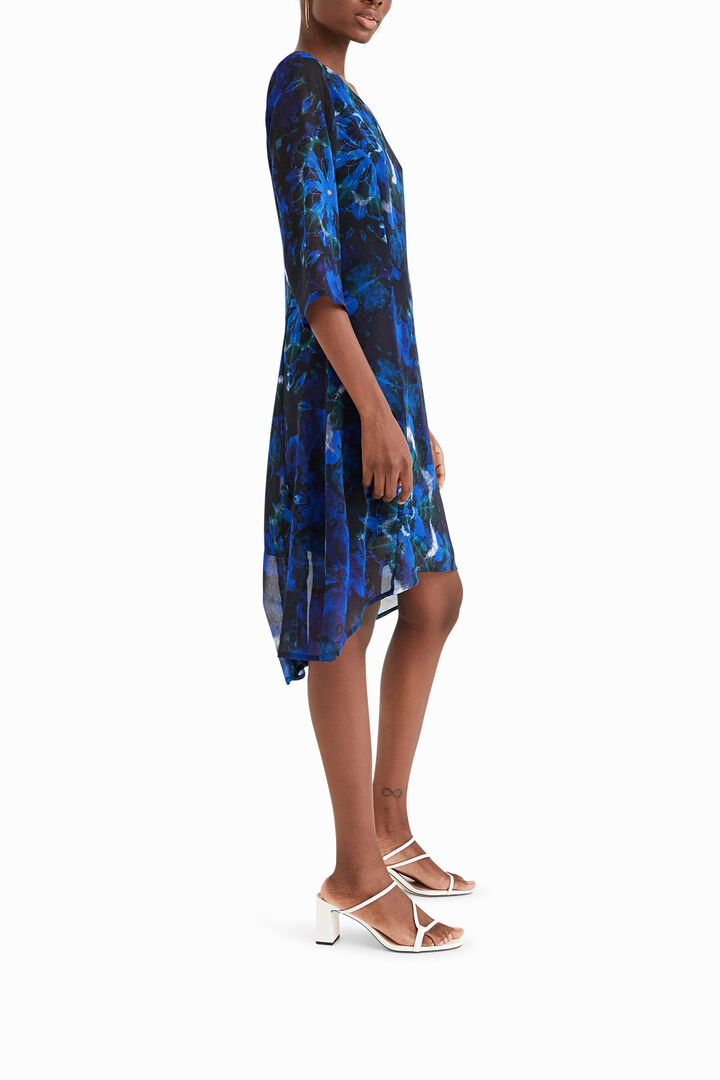 Vestido largo mandalas tie dye | Desigual