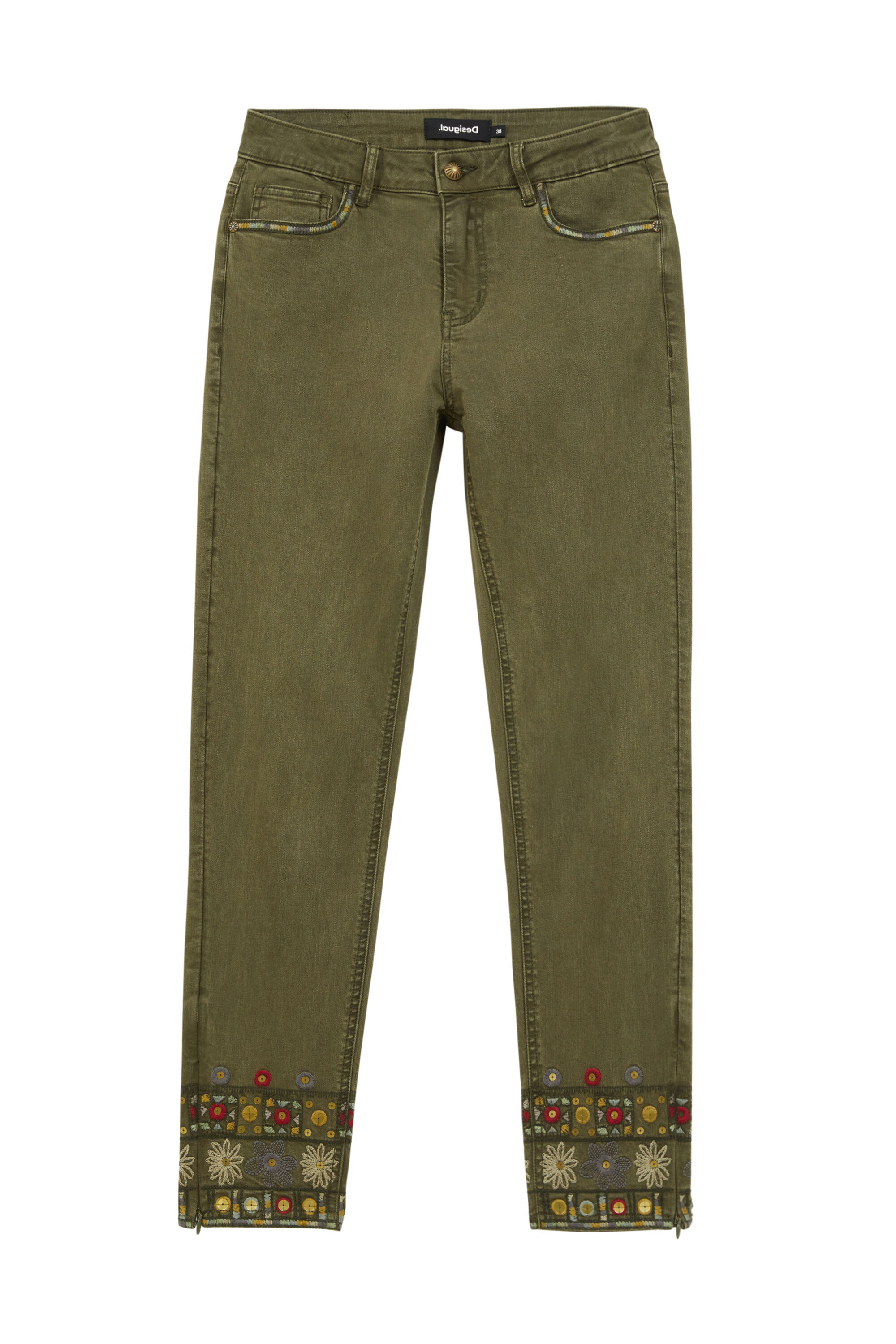 Knöchellange Skinny Pants