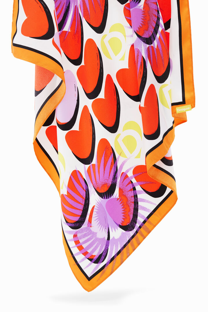Tuch Carré Herzen | Desigual