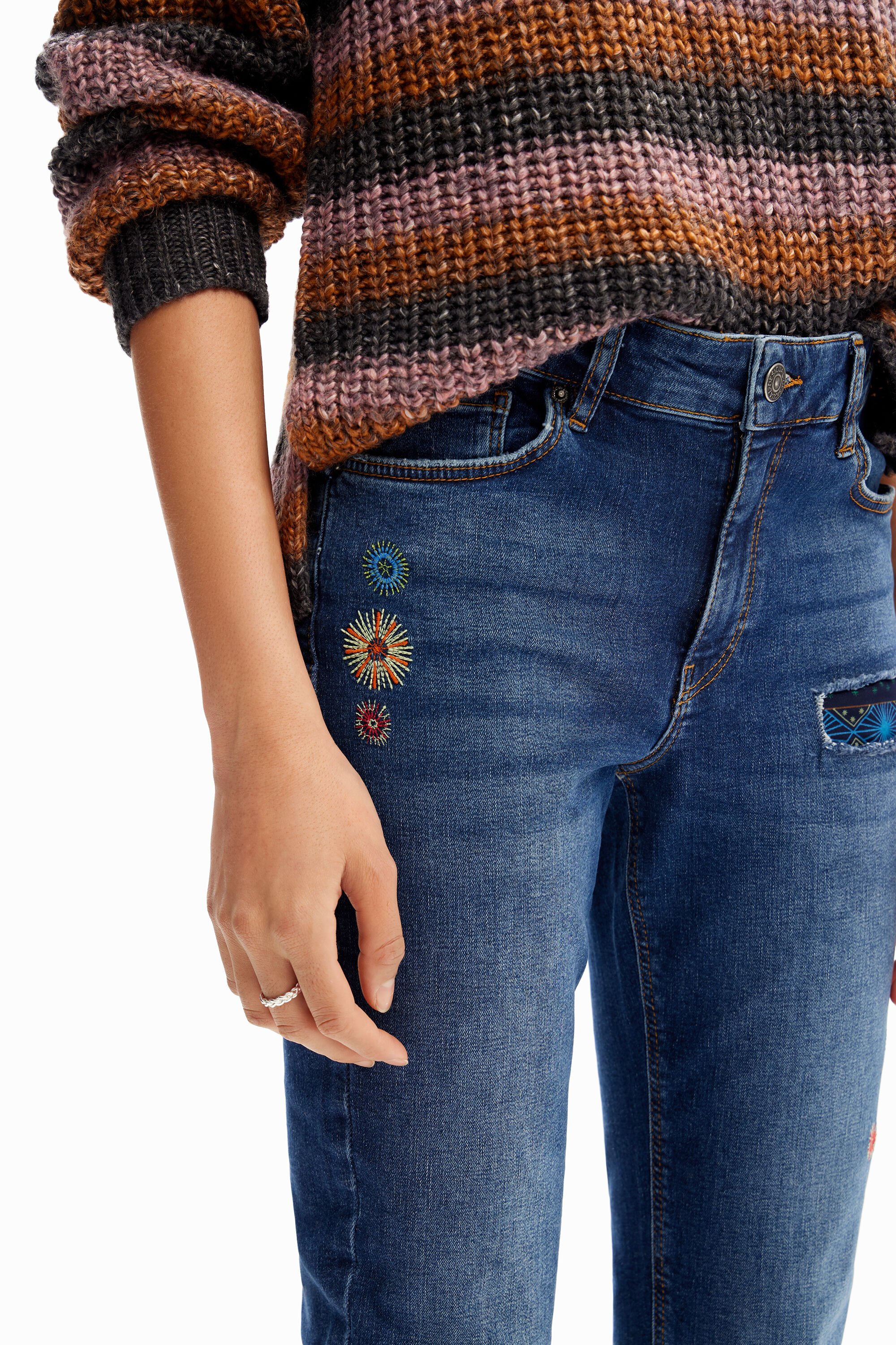Desigual jean femme sales