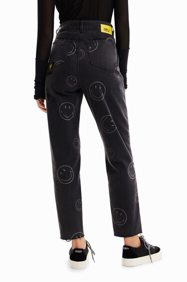 Smiley® mom jeans | Desigual