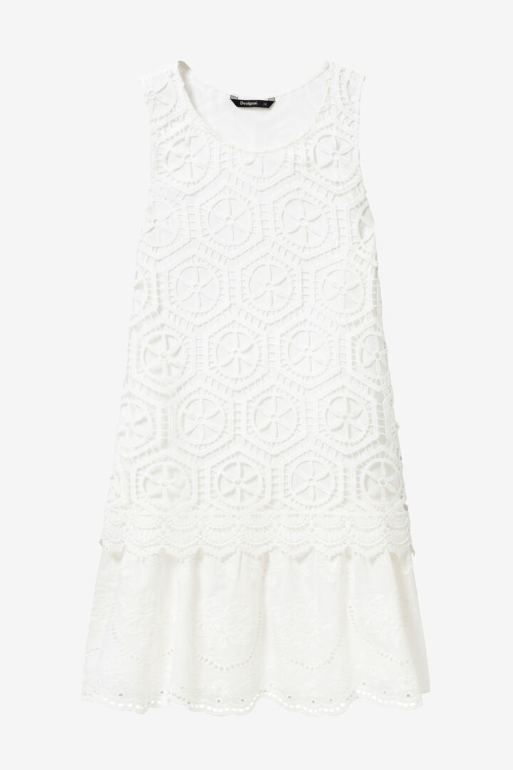 Lace Layer Dress Yo no soy la novia Designed by M. Christian Lacroix | Desigual