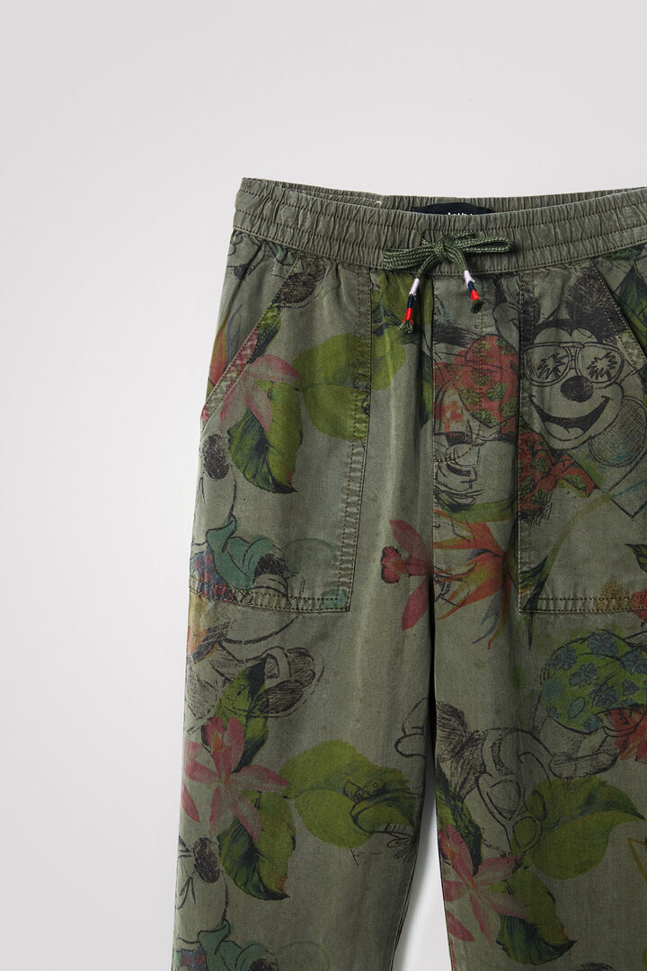 Joggers camuflaje Mickey Mouse | Desigual