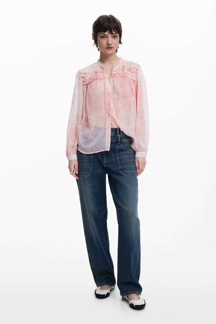 Ruffled blouse | Desigual