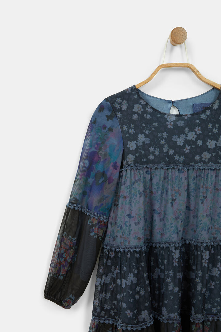 Short dress flowers | Desigual