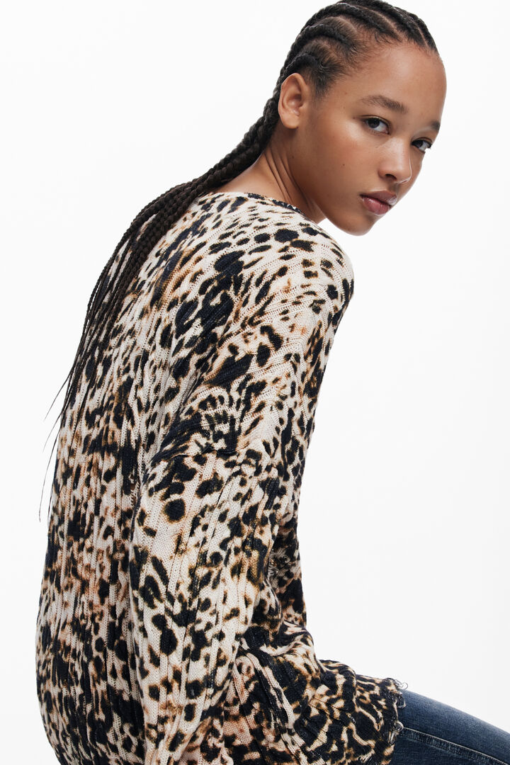 Pull imprimé animal | Desigual