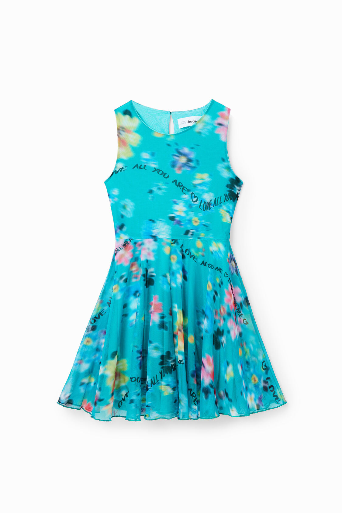 Girls' out-of-focus dress I Desigual.com