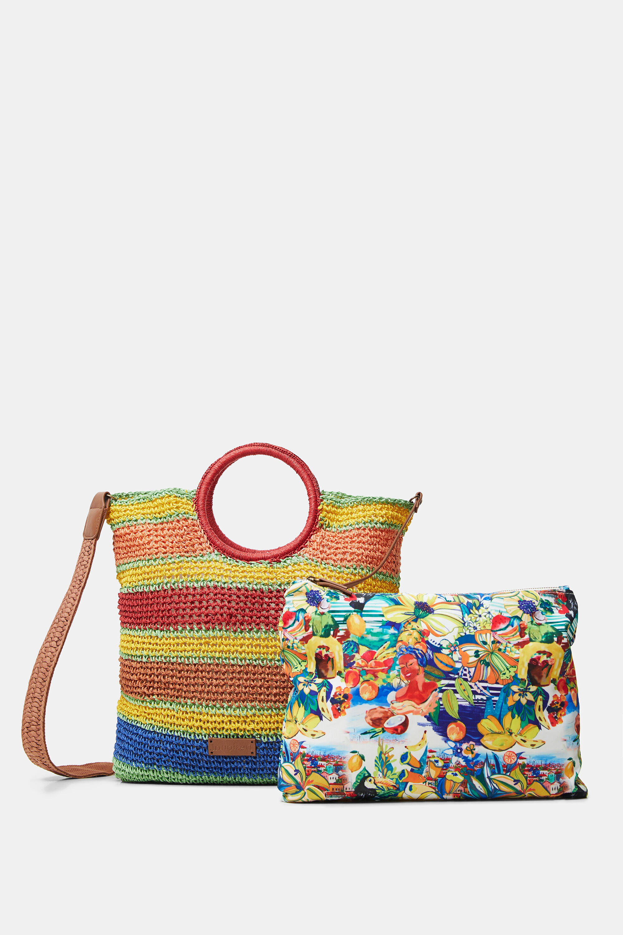 Sac port crois de plage