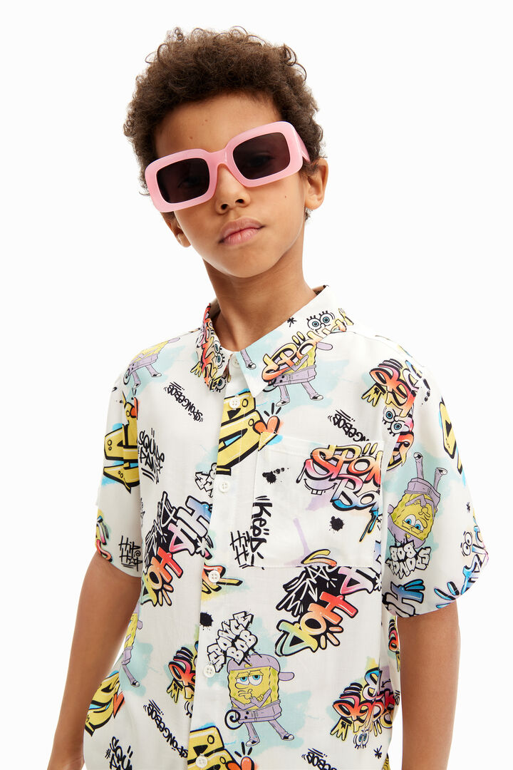 SpongeBob resort shirt | Desigual