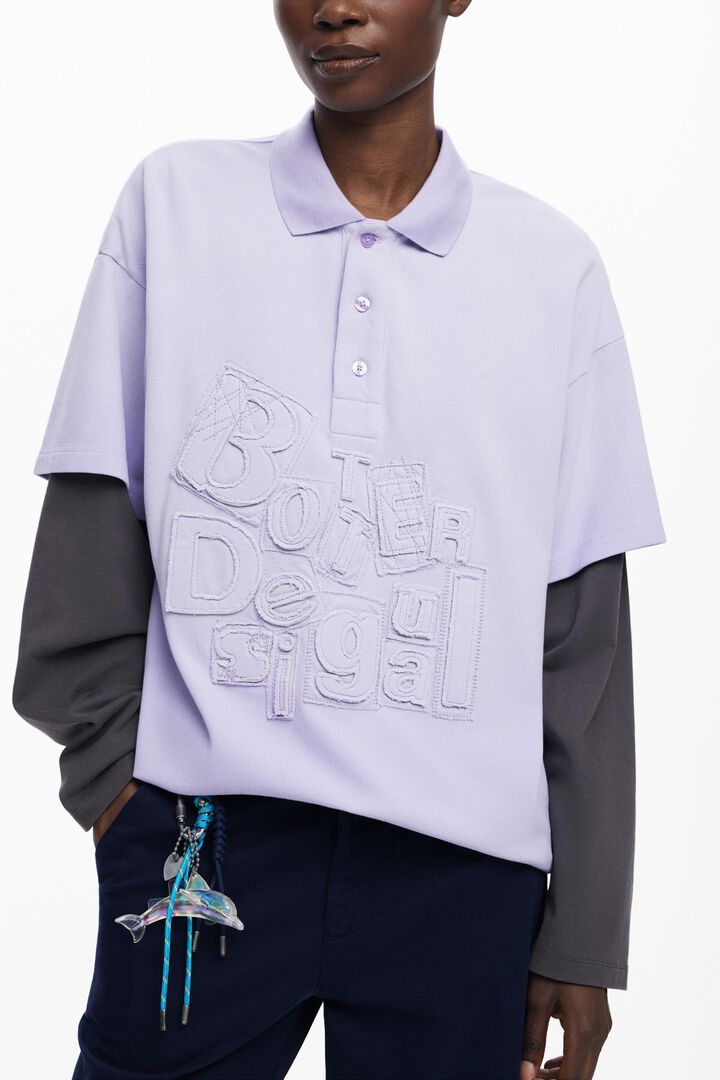 Double-sleeve patch T-shirt Botter